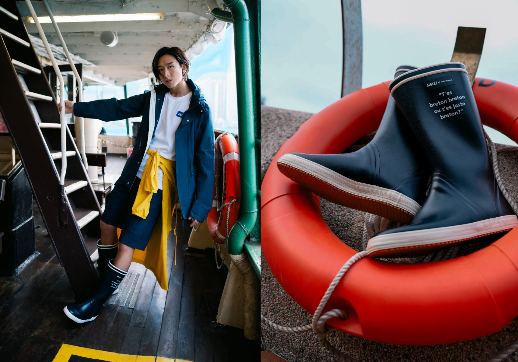 【170(+1)】Manson Cheung Joins AIGLE’s Celebration with His Talented Voice